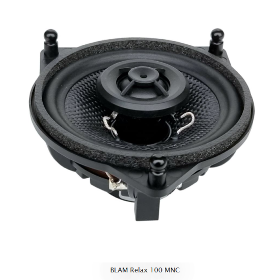 BLAM Relax 100 MNC Zestaw głośników współosiowych o średnicy woofera 100mm, mocy 40W RMS dedykowany do samochodów Mercedes-Benz
